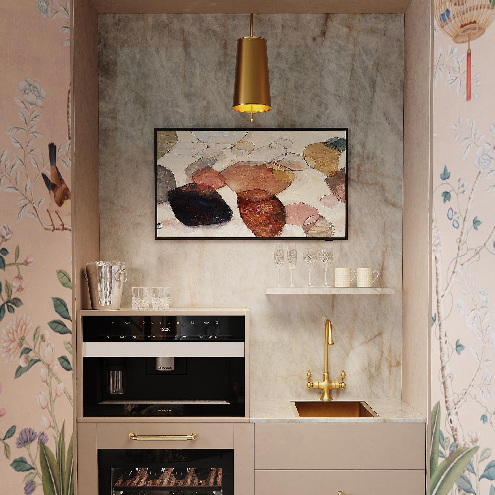 Hattie Sconce (Natural Brass) | Regina Andrew Detroit